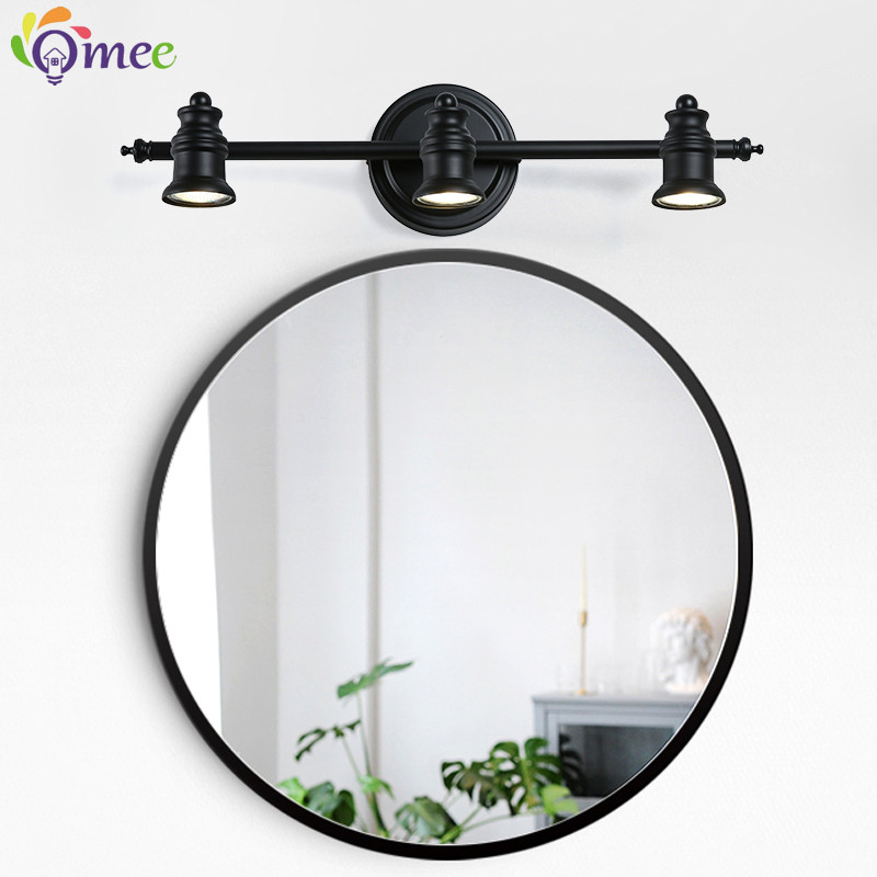 Home Bathroom Mirror - (Бесплатная лампа) американские светодиодные Настенные светильники