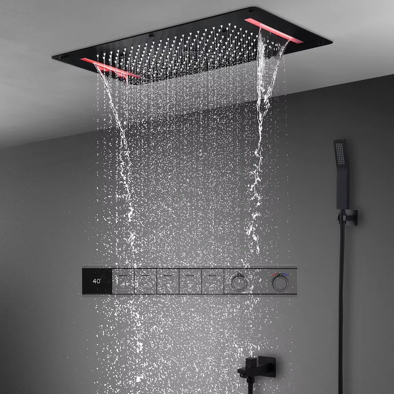 Shower Head Rain - Новый дизайн 2026: Светодиодная душевая лейка