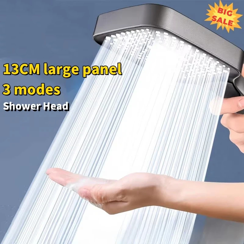 Home Bathroom Upgrades - Большая панельная душевая лейка 13 см,