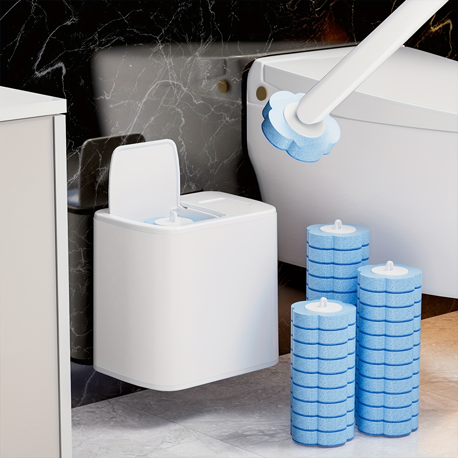 Home Bathroom Upgrades - Щетка для унитаза с набором сменных