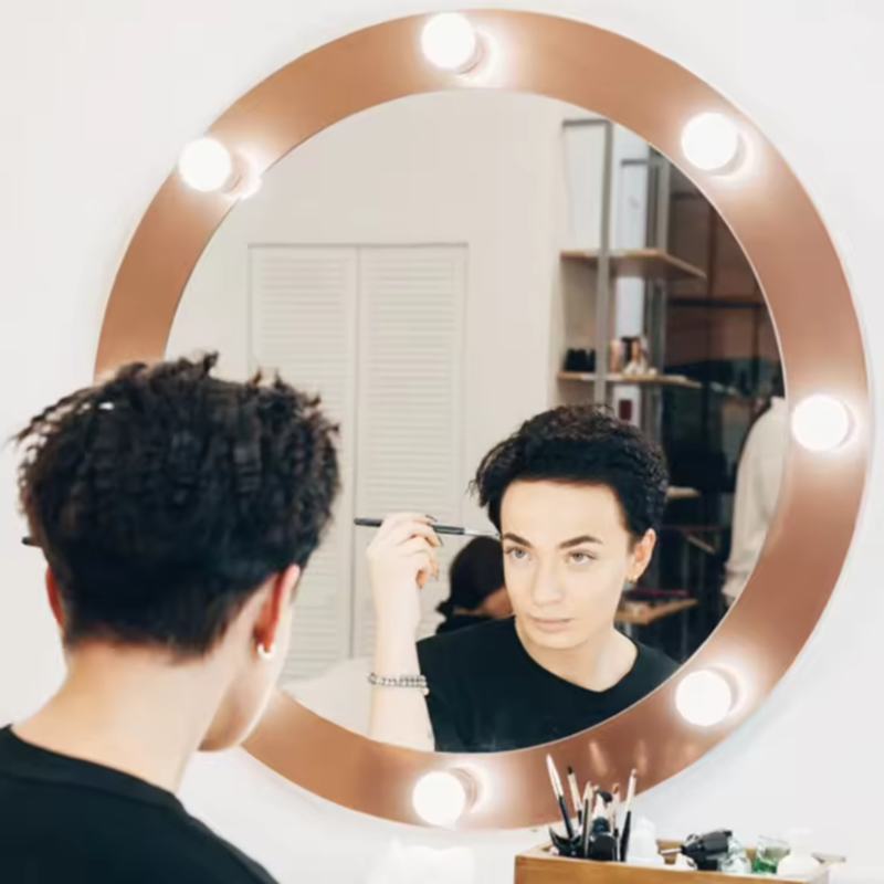 Голливудская лампа для макияжа – обзор и цена Home Bathroom Mirror