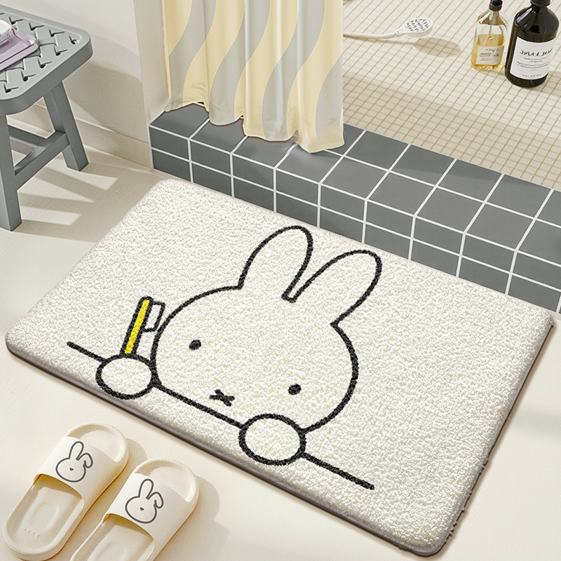 Милый коврик для пола с Миффи, – обзор и цена Home Edit Bathroom