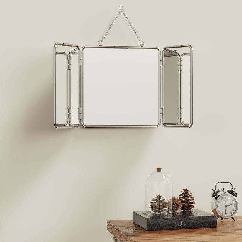 Ins Стиль Квадратное трехкратн – обзор и цена Home Bathroom Mirror