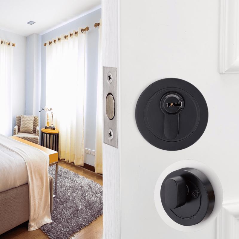 Бесшумный круглый замок с защи – обзор и цена Home Bathroom Lock