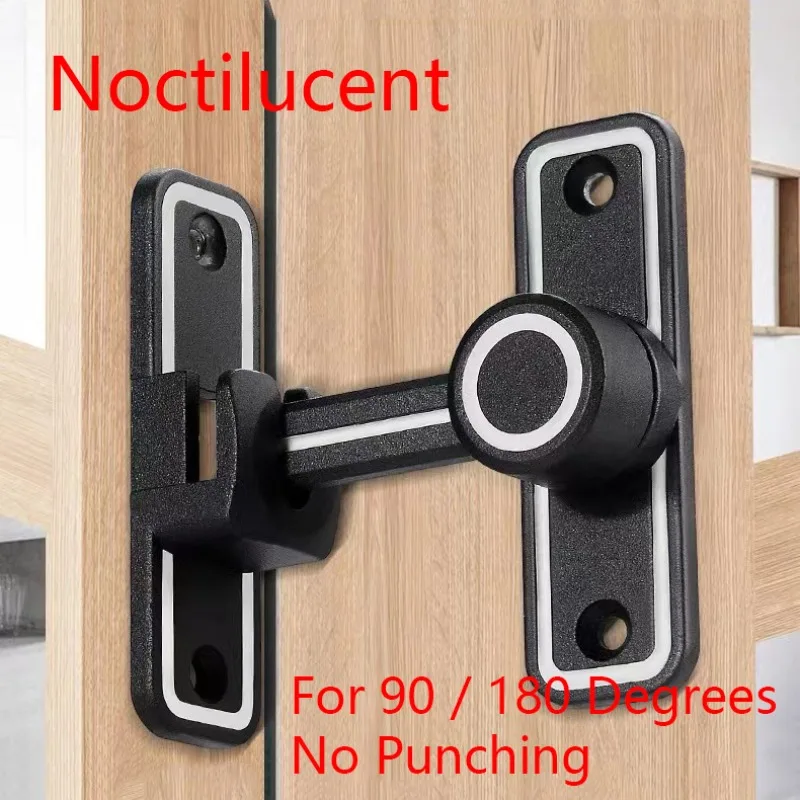 Черный светящийся замок для дв – обзор и цена Home Bathroom Lock