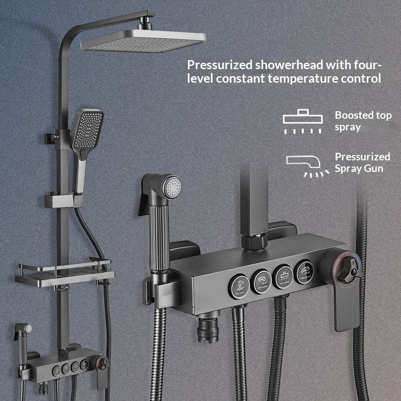 Набор для душа из нержавеющей  – обзор и цена Shower Head Rain