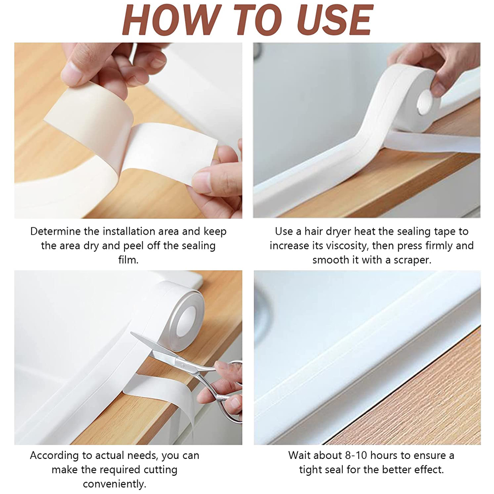 3,2 м лента для уплотнения ван – обзор и цена Bathroom Home Improvement
