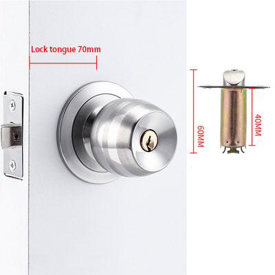 Нержавеющая сталь, золотой кру – обзор и цена Home Bathroom Lock